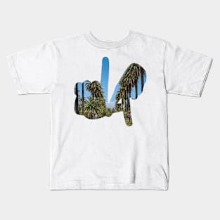 LA Hands, Palm Trees Kids T-Shirt